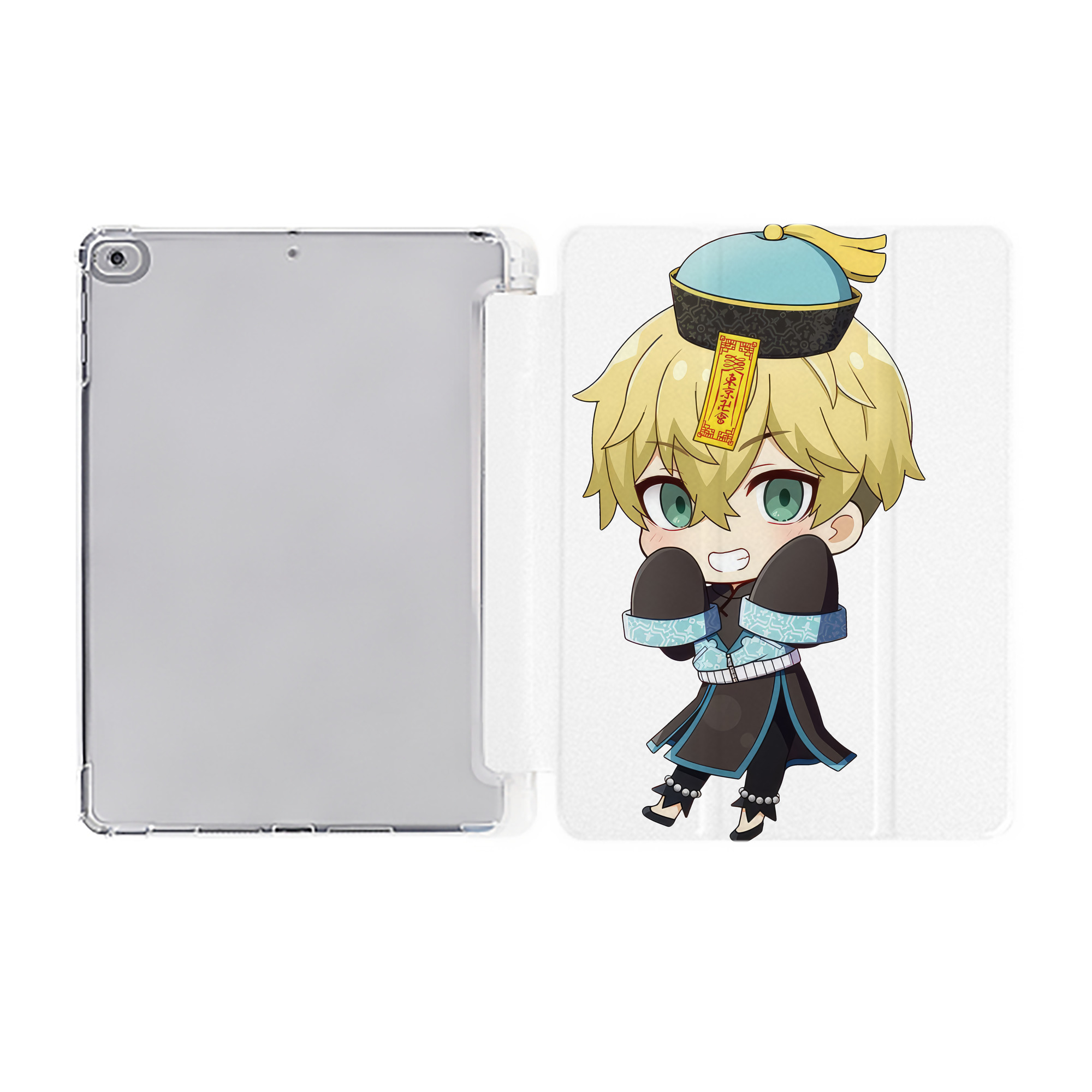 （画像用） 東京リベンジャーズ Tokyo Revengers IPad ケース ペン収納付き 三つ折りスタンド PUレザー×シリコン 対応機種9.5/10.5/10.9インチ